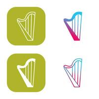 Harp Vector Icon