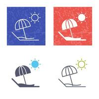 Beach Vector Icon