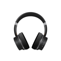 Ai generated headphones icon on transparent background png