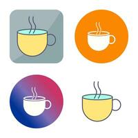 icono de vector de café caliente