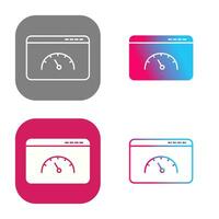Page Speed Vector Icon