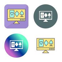 Online Gambling Vector Icon