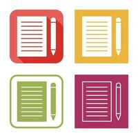 Write Feedback Vector Icon