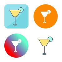 Cocktail Drink Vector Icon