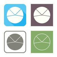 Pie Chart Analysis Vector Icon