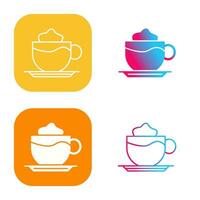 Latte Vector Icon