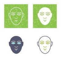 Human Face Vector Icon