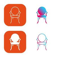 Ancient Chair Vector Icon