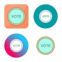 Vote Link Vector Icon