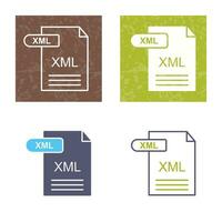 XML Vector Icon