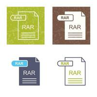 RAR Vector Icon