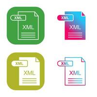 XML Vector Icon