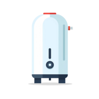 Ai generated water heater icon, water heater flat design. png