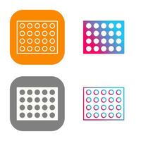 Colored Palette Vector Icon