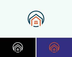 Creative Home Logo Design vector