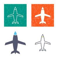 icono de vector de avión