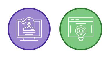 Incubator and Inovation Icon vector