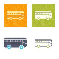 icono de vector de bus