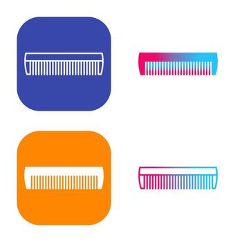 icono de vector de peine