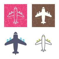 Flying Airplane Vector Icon