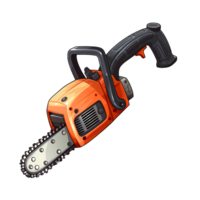 Ai generated chainsaw on a transparent background png