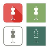 Dress Holder Vector Icon