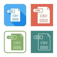 CSV Vector Icon