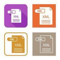 XML Vector Icon