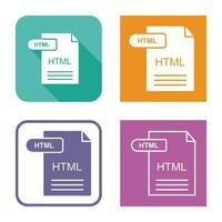 HTML Vector Icon