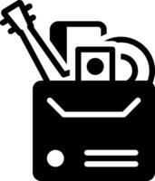 solid icon for stuff vector