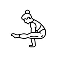 Firefly Pose Icon in vector. illustration vector