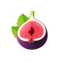 Ai generated figs on transparent background png