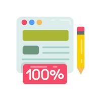 Original Content icon in vector. Illustration vector