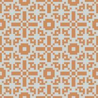 an orange and gray pattern with squares vector