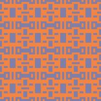 an orange and purple pattern with squares vector