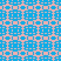 a blue and pink pattern with squares vector