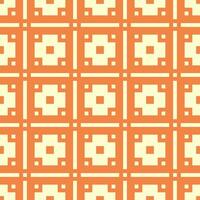 an orange and white geometric pattern vector