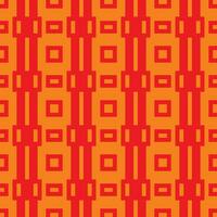 an orange and red geometric pattern vector