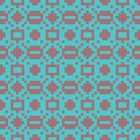 a blue and red geometric pattern vector