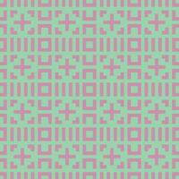 a green and pink geometric pattern vector