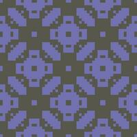 a pixel pattern in purple and gray vector