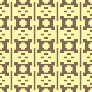 un modelo con cuadrícula y cuadrícula en un amarillo antecedentes vector