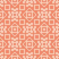 an orange and pink geometric pattern vector