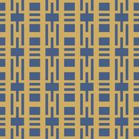 a blue and gold checkered pattern vector