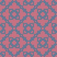 a red and blue geometric pattern vector
