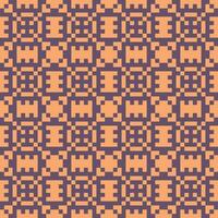 an orange and purple pattern with squares vector