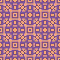 a purple and orange pattern with squares vector