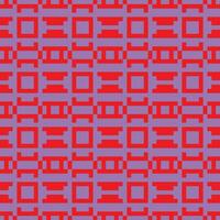 a red and blue geometric pattern vector
