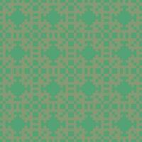 a green and brown checkered pattern vector