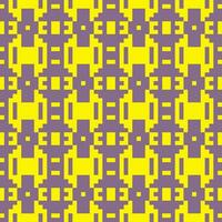 a yellow and purple pattern with squares vector